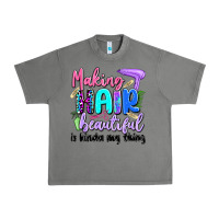 Tornado making hair beautiful is kinda my thing Urban Heavy Tee - Artiststas