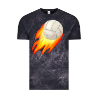 Cloud Black volleyball Vintage Tee - JahusDesignShop
