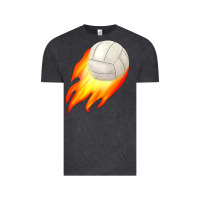 Vintage Black volleyball Vintage Tee - JahusDesignShop