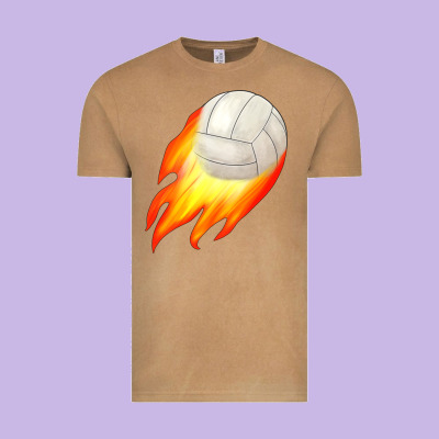 Volleyball Vintage Tee Designed By Jahusdesignshop