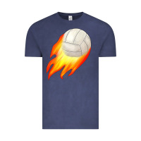Vintage Denim volleyball Vintage Tee - JahusDesignShop