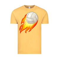 Vintage Mustard volleyball Vintage Tee - JahusDesignShop