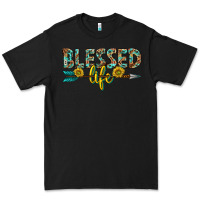 Black blessed life western Premium Tee - texasbilliewilder