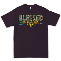 Plum blessed life western Premium Tee - texasbilliewilder