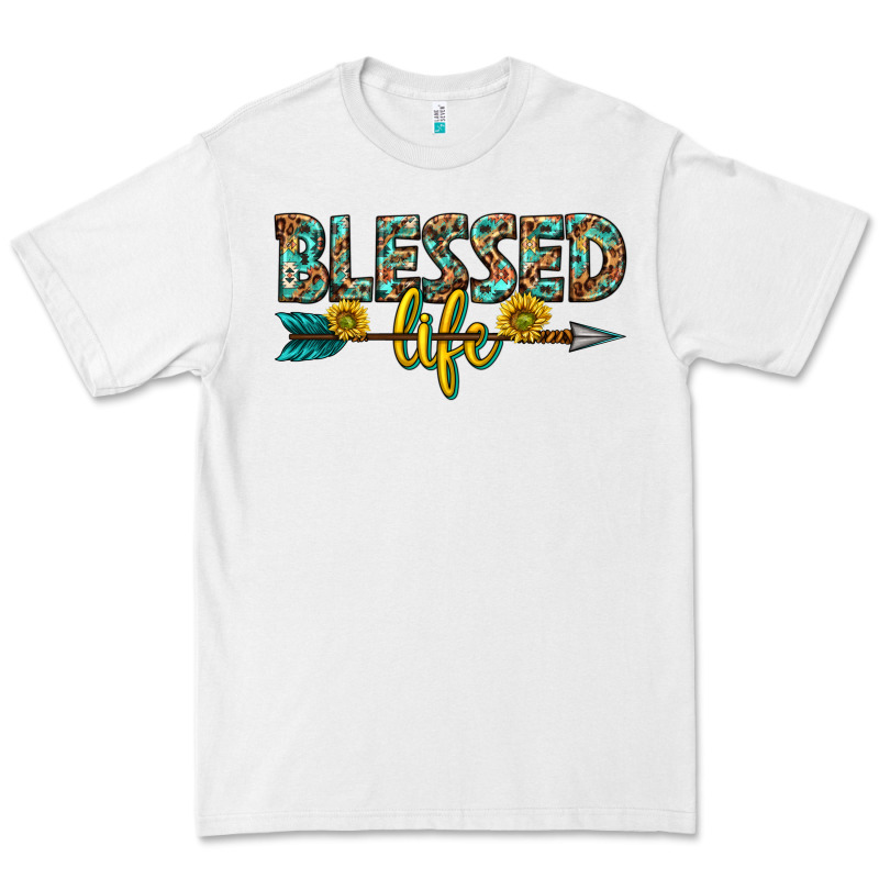 Blessed Life Western Premium Tee by texasbilliewilder | Teevron
