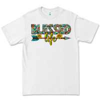 White blessed life western Premium Tee - texasbilliewilder