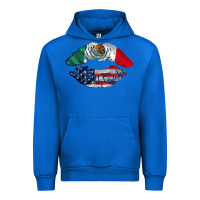 Cobalt mexico usa lips Urban Hoodie - TumblerDesignByShophia