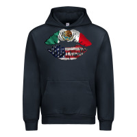 Navy mexico usa lips Urban Hoodie - TumblerDesignByShophia