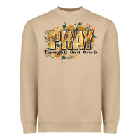 Mushroom pray through it on it and over it Heavyweight Sweatshirt - JahusDesignShop
