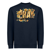 Navy pray through it on it and over it Heavyweight Sweatshirt - JahusDesignShop