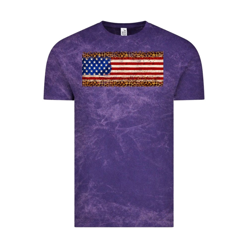 Usa Flag Leopard Vintage Tee by JahusDesignShop | Teevron