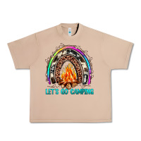 Burro let's go camping rainbow Urban Heavy Tee - JahusDesignShop