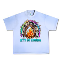 Grape Ice let's go camping rainbow Urban Heavy Tee - JahusDesignShop