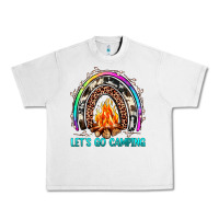 Let's Go Camping Rainbow Urban Heavy Tee | Teevron