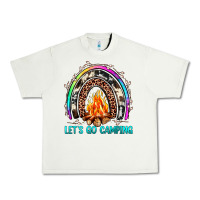 Pistachio let's go camping rainbow Urban Heavy Tee - JahusDesignShop