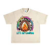 Sandshell let's go camping rainbow Urban Heavy Tee - JahusDesignShop