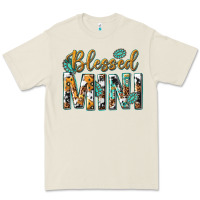 Bone blessed mini with leopard and aztec Premium Tee - texasbilliewilder