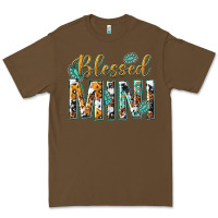 Cacao blessed mini with leopard and aztec Premium Tee - texasbilliewilder