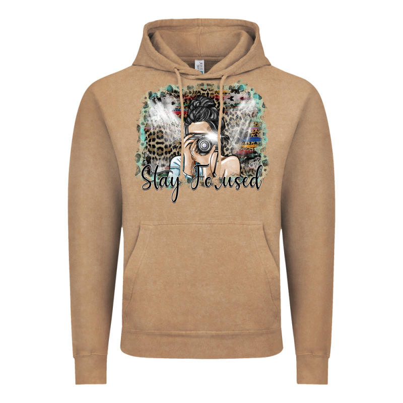 Stay Focused Vintage Hoodie by SublimationCraftShop | Teevron