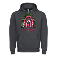 Smoke summer vibes Zipper Hoodie - MaliasSmallBusiness