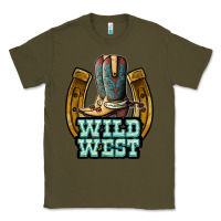 Army Green wild west Classic Tee - JahusDesignShop