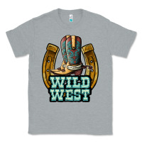 Heather Grey wild west Classic Tee - JahusDesignShop