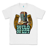 White wild west Classic Tee - JahusDesignShop