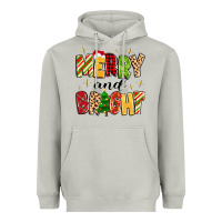 Moon Dust merry and bright Heavyweight Hoodie - MaliasSmallBusiness