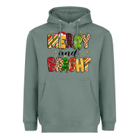 Sage merry and bright Heavyweight Hoodie - MaliasSmallBusiness