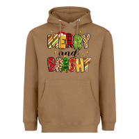 Toasted Coconut merry and bright Heavyweight Hoodie - MaliasSmallBusiness