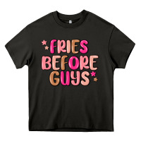 Asphalt fries before guys Heavy Core Tee - MaliasSmallBusiness