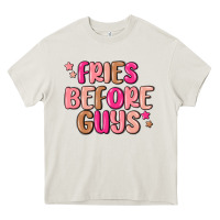 Cream fries before guys Heavy Core Tee - MaliasSmallBusiness