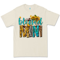 Bone blessed mini with sunflowers Premium Tee - texasbilliewilder