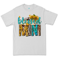 Dove Grey blessed mini with sunflowers Premium Tee - texasbilliewilder