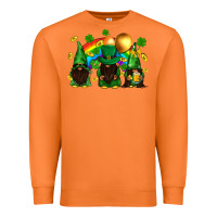 Carrot St. Patrick's afro gnomies with rainbow Premium Sweatshirt - BundleAndBundleShop