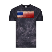 Cloud Black usa flag Vintage Tee - JahusDesignShop