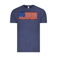 Vintage Denim usa flag Vintage Tee - JahusDesignShop