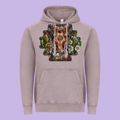 Stay Wild Vintage Hoodie Designed By Sublimationcraftshop