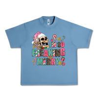 Pebble Blue i m so freaking merry Urban Heavy Tee - AdoDesignShop