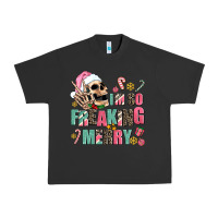 Pigment Black i m so freaking merry Urban Heavy Tee - AdoDesignShop