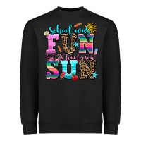 Black school was  fun but its time for some  sun Heavyweight Sweatshirt - AdoDesignShop