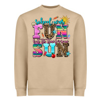 School Was  Fun But Its Time For Some  Sun Heavyweight Sweatshirt | Teevron