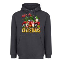 Smoke merry christmas gnomes truck Heavyweight Hoodie - MaliasSmallBusiness