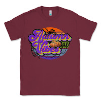 Burgundy autumn vibes Classic Tee - JahusDesignShop