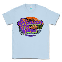 Dusty Blue autumn vibes Classic Tee - JahusDesignShop