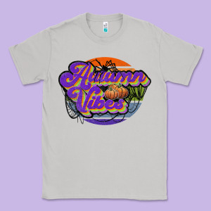 Autumn Vibes Classic Tee Designed By Jahusdesignshop