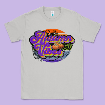 Autumn Vibes Classic Tee Designed By Jahusdesignshop