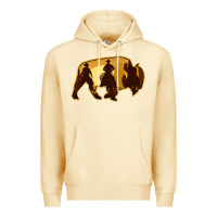 Pina Colada Bison Silhouette Cowboy Premium Hoodie - Bettercallsaul