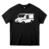 Black mail truck Heavy Core Tee - Artiststas