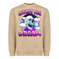Mushroom living the dream Heavyweight Sweatshirt - JahusDesignShop